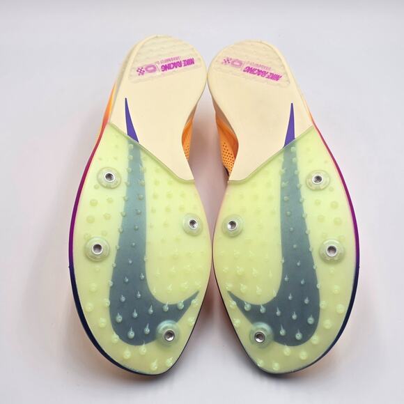 Nike ZoomX Dragonfly 2 Men\'s Sz 12 Track & Field Spikes Shoes FD8413-800 Citron main image 6